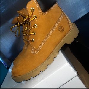 Timberlands worn twice.